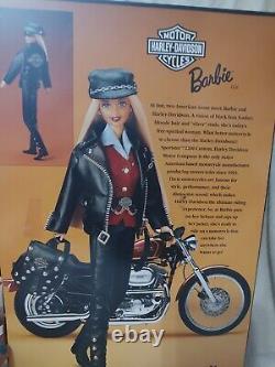 Barbie Harley-Davidson Motor Cycles Limited Edition Doll 1997 Mattel 17692 SI