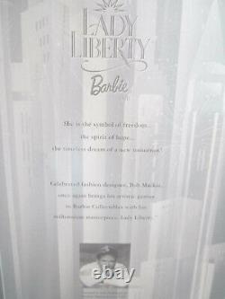 Barbie Lady Liberty Silver 2000 Designed by Bob Mackie Limited Edition