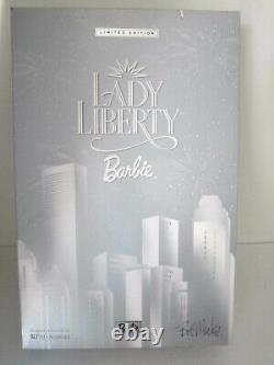 Barbie Lady Liberty Silver 2000 Designed by Bob Mackie Limited Edition