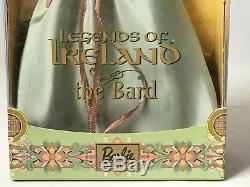 Barbie Legends of Ireland Doll The Bard with Harp B2511 Limited Edition 2004