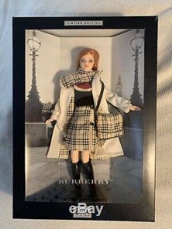 Barbie Limited Edition Burberry Barbie Collectibles 2000 Rare Nib