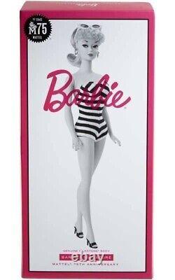 Barbie Mattel 75th Anniversary Barbie Signature Gold Label Limited Used Japan