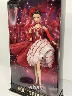 Barbie Moulin Rouge Doll Gold Label Limited Edition 1 Of 5,550 2011 Mattel