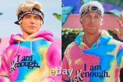 Barbie Movie KEN Doll I Am Kenough Hoodie Ryan Gosling -Limited Mattel NEW