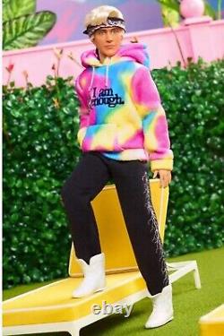 Barbie Movie KEN Doll I Am Kenough Hoodie Ryan Gosling -Limited Mattel NEW