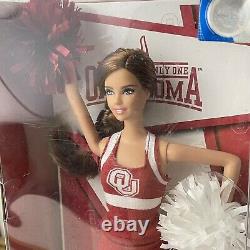 Barbie OU Cheerleader University Of Oklahoma Limited Edition Cheerleader NIB