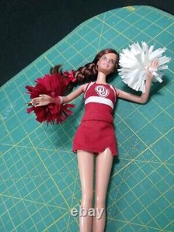 Barbie OU Cheerleader University Of Oklahoma Limited Edition Cheerleader pom pom