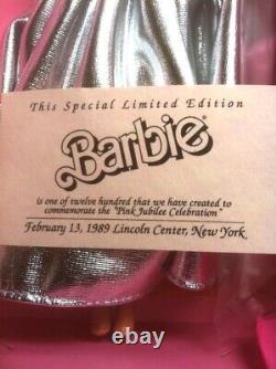 Barbie-RARE Limited Edition Pink Jubilee Barbie-Only 1,200 Ever Made