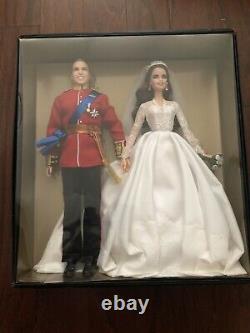 Barbie Royal Wedding Prince William Princess Kate Doll NIB Limited Edition