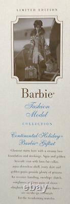 Barbie SILKSTONE Fashion Model CONTINENTAL HOLIDAY GIFTSET Limited Edition NRFB