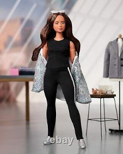 Barbie Signature @BarbieStyle 3 Fully Poseable Fashion Brunette Doll NEW STYLE