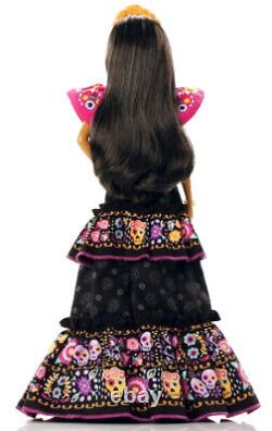 Barbie Signature Dia De Muertos Doll 2021 Day Of The Dead Mattel New