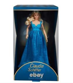 Barbie Signature Supermodel Claudia Schiffer Doll In Versace Gown NEW SEALED