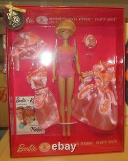 Barbie Sparkling Pink Gift Set 50 Anniversary Limited NRFB Mattel SPESE GRATIS