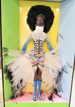 Barbie TRESURES OF AFRICA MBILI Doll 2002 NIB Limited Edition by Byron Lars