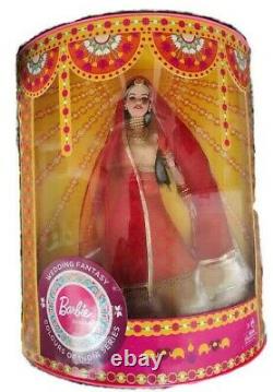 Barbie Wedding Fantasy Red Doll Colors of India Limited Edition Express Shipping