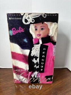Barbie as George Washington Limited Edition FAO Schwarz Mattel 1996 NRFB 17557