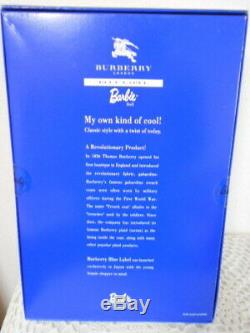 Barbie burberry Limited edition Blue Label Unopened