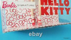 Barbie x Hello Kitty Limited Edition Doll Clear Box 2017 New Mint