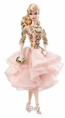Blush & Gold Cocktail Dress Silkstone Barbie NRFB Mint Limited to 10,000