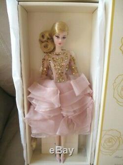Blush & Gold Cocktail Dress Silkstone Barbie NRFB Mint Limited to 10,000