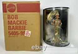 Bob Mackie Gold Barbie Doll Limited Edition 1990 Mattel #5405