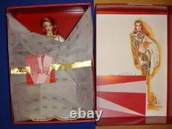 Bob Mackie Radiant Redhead Barbie 2001 Limited Ed. WithShiper Box