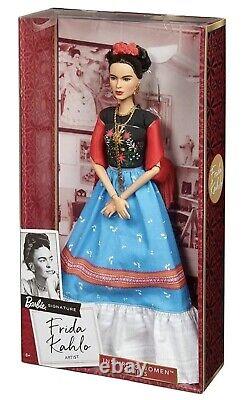 Brand New Never Opened Frida Kahlo Barbie Doll From The Inspiring Women Series