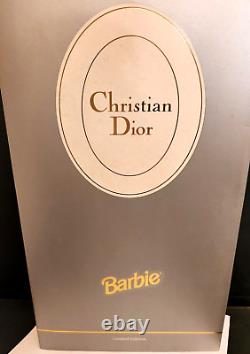 Christian Dior BARBIE DOLL MATTEL Limited Edition NRFB + Box with Shipper