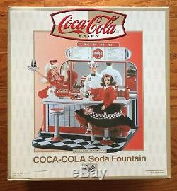 Coca Cola Barbie Soda Fountain MNRFB. Limited Edition Collector Item
