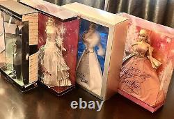 Collectible barbie dolls limited edition dolls X 4, Unopened