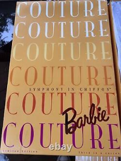 Couture Barbie Doll Symphony in Chiffon Limited Edition 1997 Mattel New