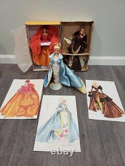 Couture Collection Barbie Dolls Full Set of 3 with Limited Edition Tiaras