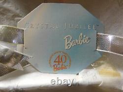 Crystal Jubilee Barbie Limited Edition Never Removed From Box-1999