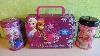 Disney Frozen And Mattel Barbie Rock N Royals School Lunch Bag Box Surprise European Collection