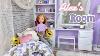 Diy Barbie Doll Room Alex S Room Daybed Working Lamp Desk Clothing Rack Stacie Doll