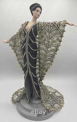 ERTE STARDUST BARBUE DOLL With STAND PORCELAIN 1994 1st Limited Edition #5092