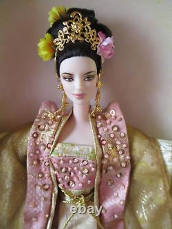 Empress of The Golden Blossom Barbie NRFB in SHIPPER -Limited Ed. 4700 WithW