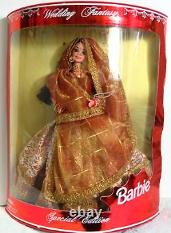 Expressions of India Wedding Fantasy Barbie, Mattel Limited Edition, Damaged Box