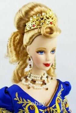 Faberge Imperial Elegance Porcelain Barbie Doll Limited Edition 1998 Mattel