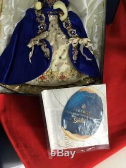 Faberge Imperial Elegance Porcelain Barbie Doll Limited Edition NRFB COA Blue
