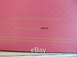 Faberge Imperial Splendor Barbie Red, Limited Edition Nib W Gold Egg