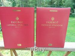 Faberge Imperial Splendor Barbie Red, Limited Edition Nib W Gold Egg