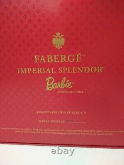 Faberge Imperial Splendor Porcelain Barbie Doll 27028 NRFB Limited serial #01220