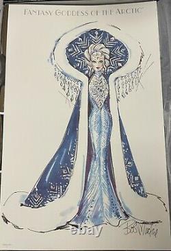Fantasy Goddess of The Arctic BM Limited Edition 4th in series 2001 Mattel 50840