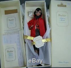 Fashion Designer Silkstone body Limited Edition Barbie Doll F Schwarz NRFBox