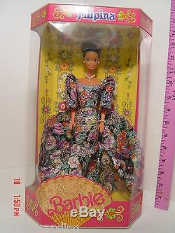 FilIpina Barbie Foreign Festival Doll 1991 Limited Edition of 500 NRFB