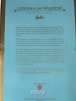 GODDESS OF WISDOM BARBIE Classical Collection Limited Mattel Vintage Doll NEW