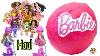 Giant Ball Doll Haul Barbie Cookie Swirl C Video