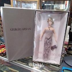 Giorgio Armani Barbie Doll Limited Edition Mattel 2003 B2521 NRFB In Shipper